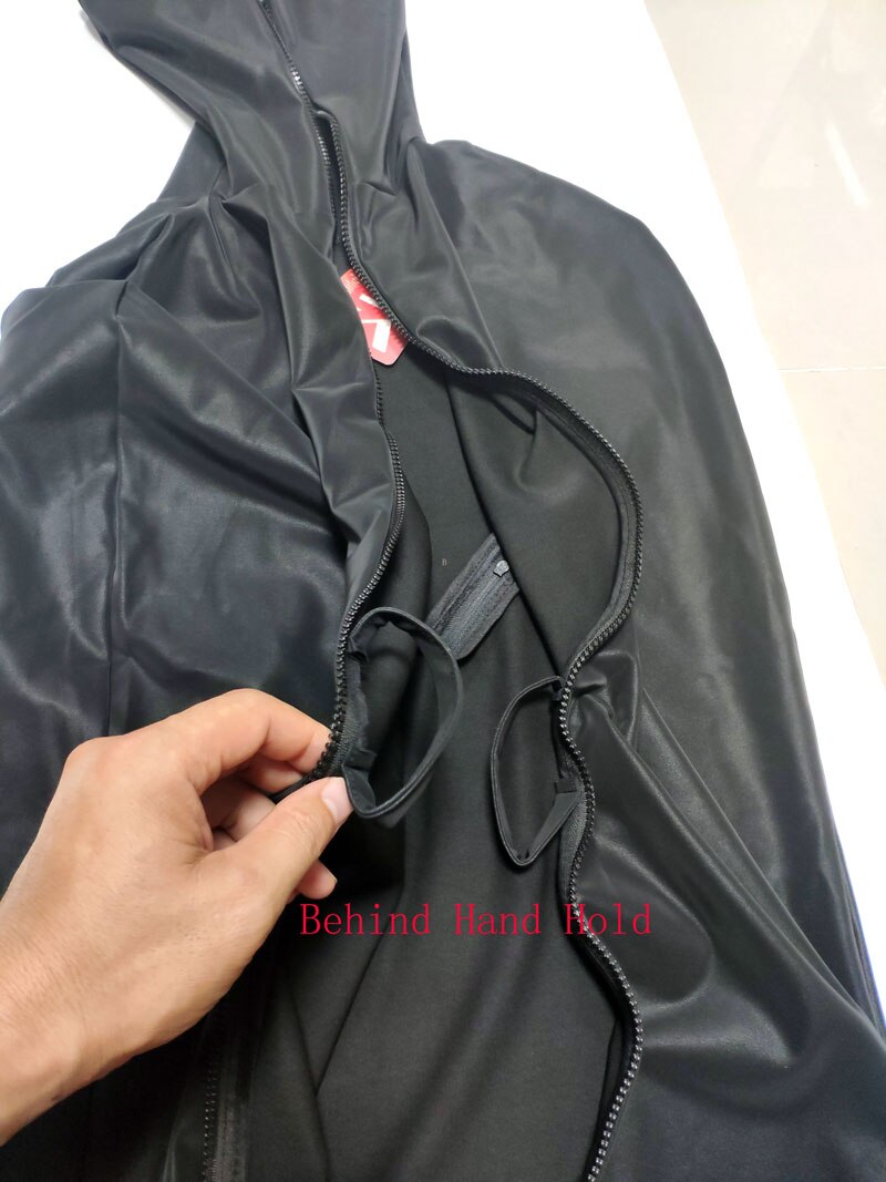 Plus Größe Latex Volle Abdeckung Body Faux Leder Hohe Elastizität Body Overall Homosexuell Kostüm Sexy Dessous Sexy Engen Homosexuell Tragen – Bild 5