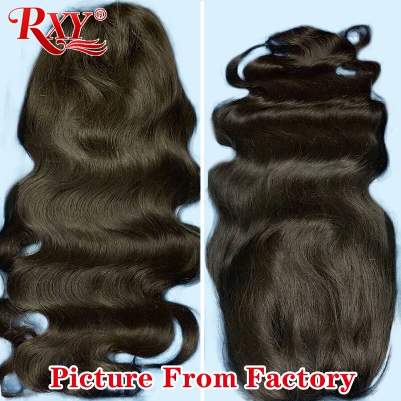 RXY Körper Welle Spitze Vorne Perücke 250 Dichte Spitze Front Menschenhaar Perücken Remy Verschluss Perücke 360 Spitze Frontal Perücke für Frauen Menschliches Haar – Bild 3