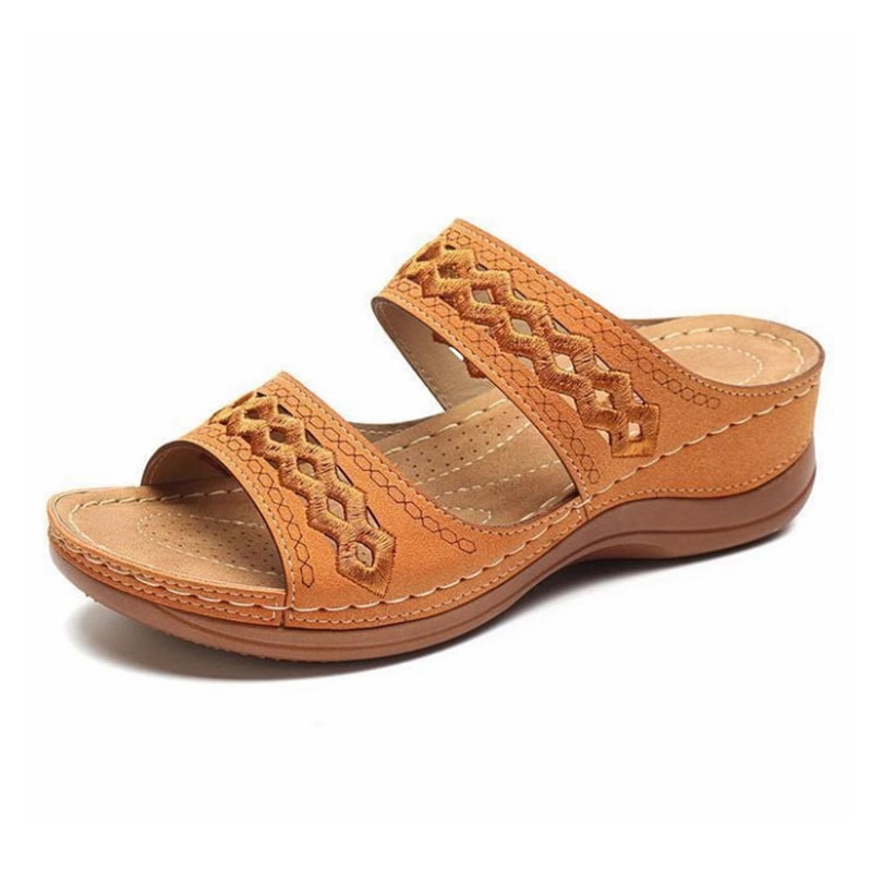 Sandalen frauen 2021 Sommer Frauen Schuhe Keile Sandalen Plattform Casual Römischen frauen Sandalen Strand Schuhe Weichen Weiblichen Schuhe Frau – Bild 3