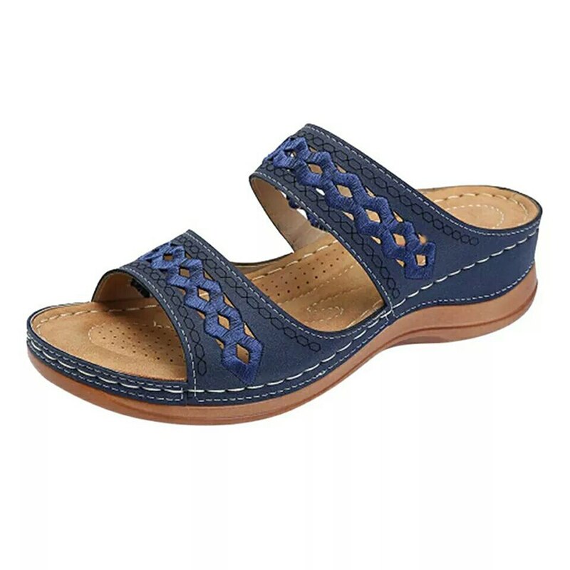 Sandalen frauen 2021 Sommer Frauen Schuhe Keile Sandalen Plattform Casual Römischen frauen Sandalen Strand Schuhe Weichen Weiblichen Schuhe Frau – Bild 4