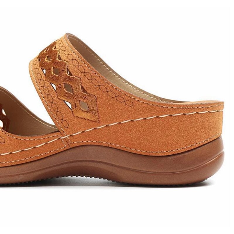Sandalen frauen 2021 Sommer Frauen Schuhe Keile Sandalen Plattform Casual Römischen frauen Sandalen Strand Schuhe Weichen Weiblichen Schuhe Frau – Bild 6