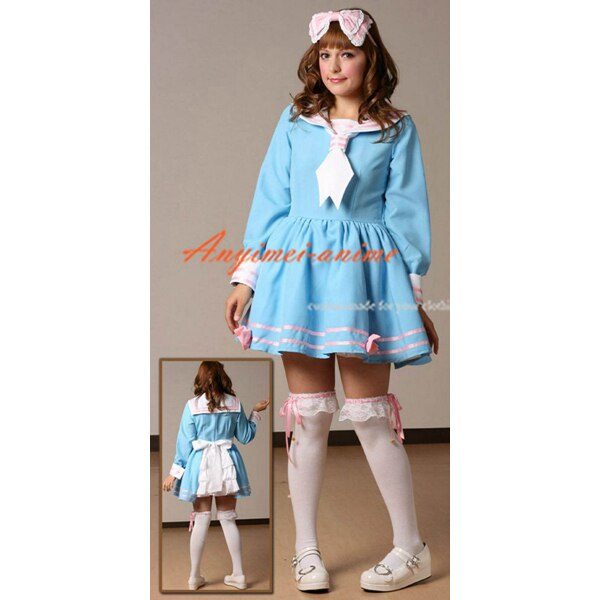 Schule Uniform Kleid Lolita Mädchen Kleidung Cosplay Kostüm nach maß [CK825]