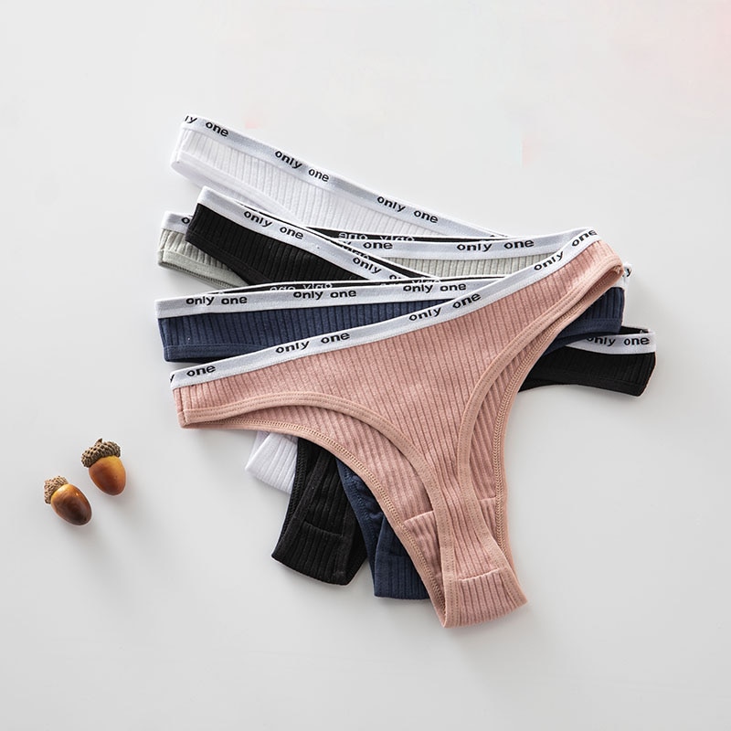 Sexy Frauen Höschen G-String Unterwäsche Mode Baumwolle Tanga Atmungsaktiv Briefs Damen Weiche Dessous Low Rise Pantys Intime – Bild 5