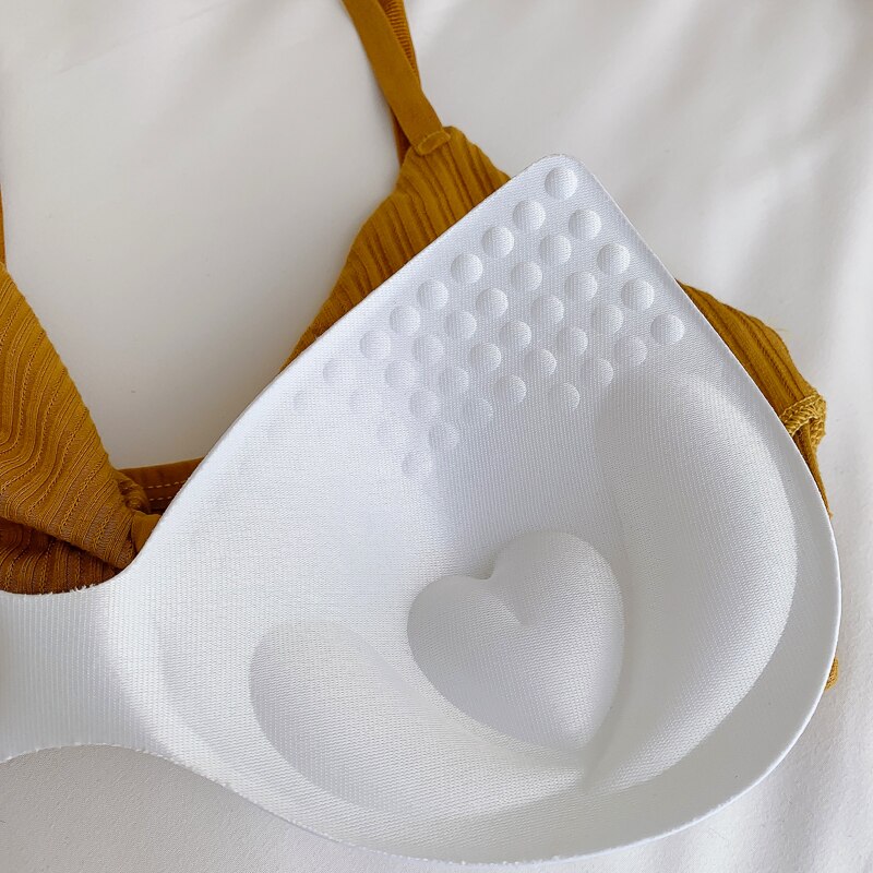 Sexy Push Up Bhs Für Frauen Draht Freies Bh Baumwolle Bralette Wireless Bh Nahtlose Unterwäsche Weibliche Sexy Dessous Büstenhalter BH – Bild 6