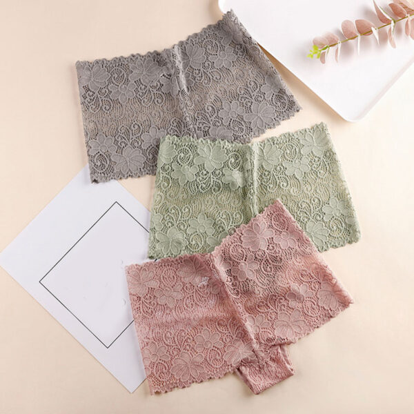 Sexy Spitze Frauen Mittlere Taille Höschen Dessous Weibliche Knickers Hosen Nahtlose Slip Atmungsaktiv Dame Unterwäsche Unterhose