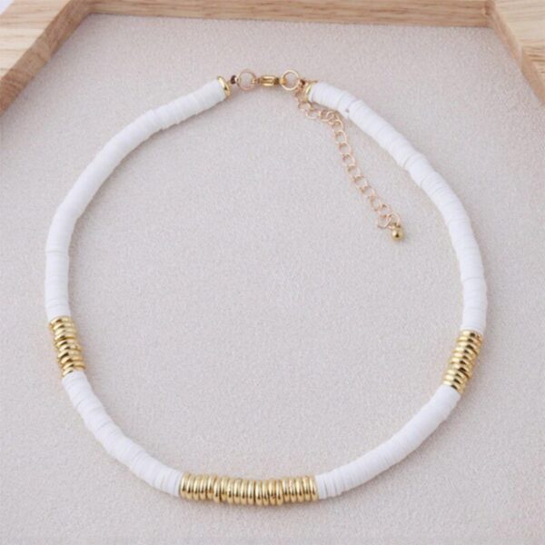 Sommer Mode Wilden Silikon Halskette Einfache Art Design Frauen Ethnischen Stil Strand Schmuck Handgemachte Einstellbare Männer Halsband 2020