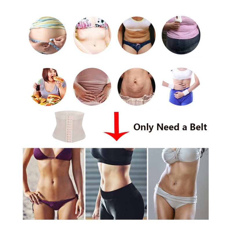 Taille Trainer Körper Shaper Kurve Shapewear Frauen Korsett Abnehmen Unterwäsche Gürtel Modellierung Gurt Mantel Faja Colombianas Hüftgürtel – Bild 3