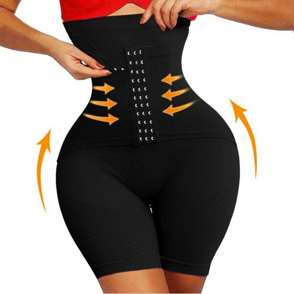 Twinso 5XL Push-Up Butt Heber Schlank Body Shaper Firm Bauch Steuer Höschen mit Haken Shapewear Hohe Taille Trainer Oberschenkel schlanker