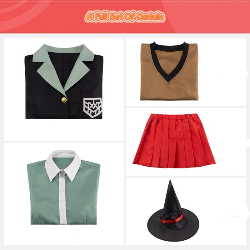 VEVEFHUANG Kосплей данганронпа Danganronpa 3 Himiko Yumeno Cosplay Kostüm Schule Mädchen Uniform Outfit Halloween Karneval Party – Bild 6