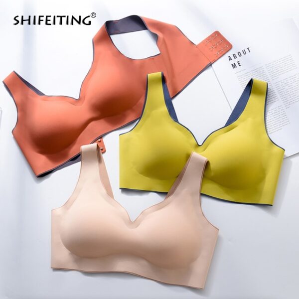 VIP BH Bh Für Frauen Bhs Nahtlose Latex Bh Push Up Bralette Sammelt Pad Büstenhalter Bh Drahtlose Weibliche Intim Komfortable bh