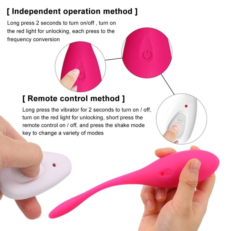 Vibrierende Ei Vibratoren Für Frauen Wireless Remote Klitoris Stimulator Sex Toys Massage Vaginalen Kegel Ball Ben Wa Balls Sexshop – Bild 5