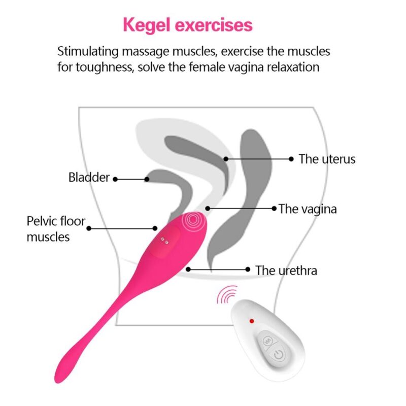 Vibrierende Ei Vibratoren Für Frauen Wireless Remote Klitoris Stimulator Sex Toys Massage Vaginalen Kegel Ball Ben Wa Balls Sexshop – Bild 6