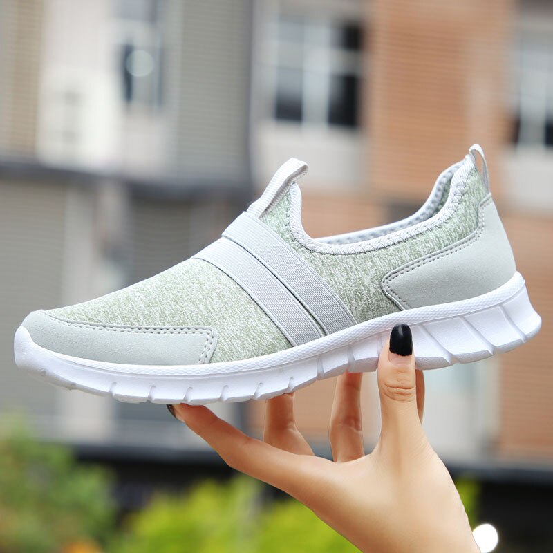 WDZKN Mode Frühjahr Sommer Slip Auf Casual Flache Schuhe Frauen Turnschuhe Leichte Atmungsaktive Paar Schuhe Großen Siz 44 45 46 h7696 – Bild 4