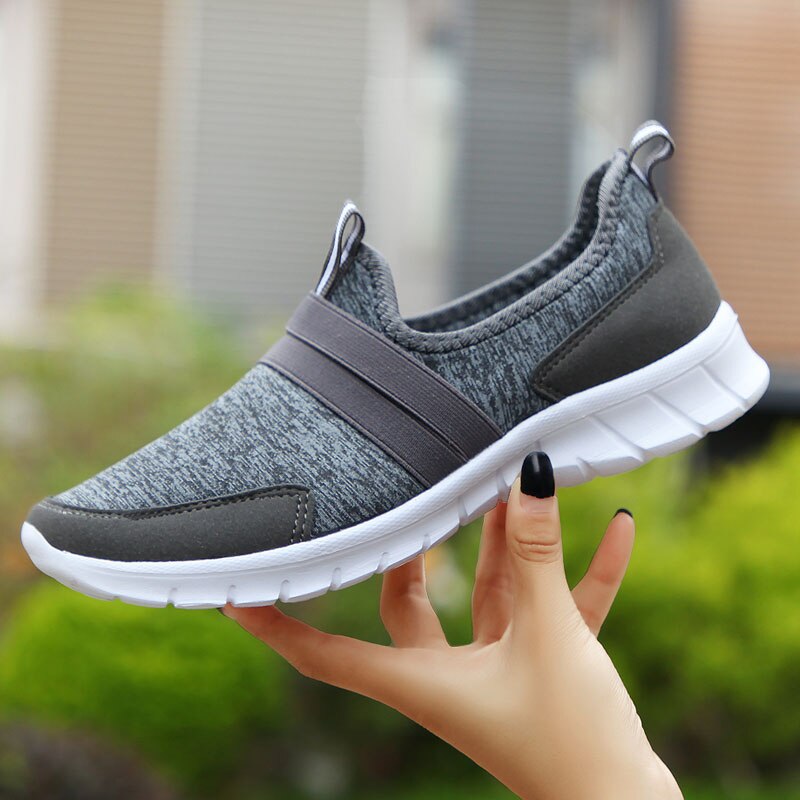 WDZKN Mode Frühjahr Sommer Slip Auf Casual Flache Schuhe Frauen Turnschuhe Leichte Atmungsaktive Paar Schuhe Großen Siz 44 45 46 h7696 – Bild 5