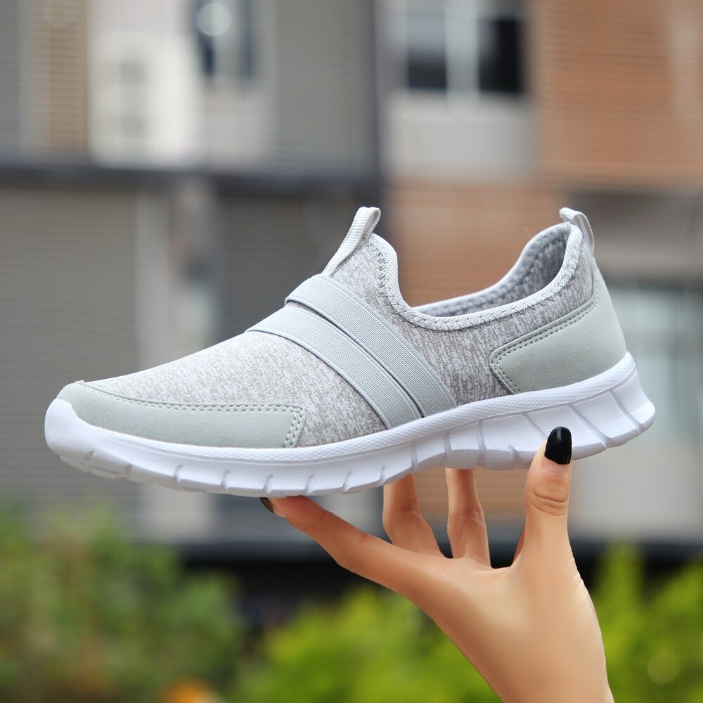 WDZKN Mode Frühjahr Sommer Slip Auf Casual Flache Schuhe Frauen Turnschuhe Leichte Atmungsaktive Paar Schuhe Großen Siz 44 45 46 h7696 – Bild 6