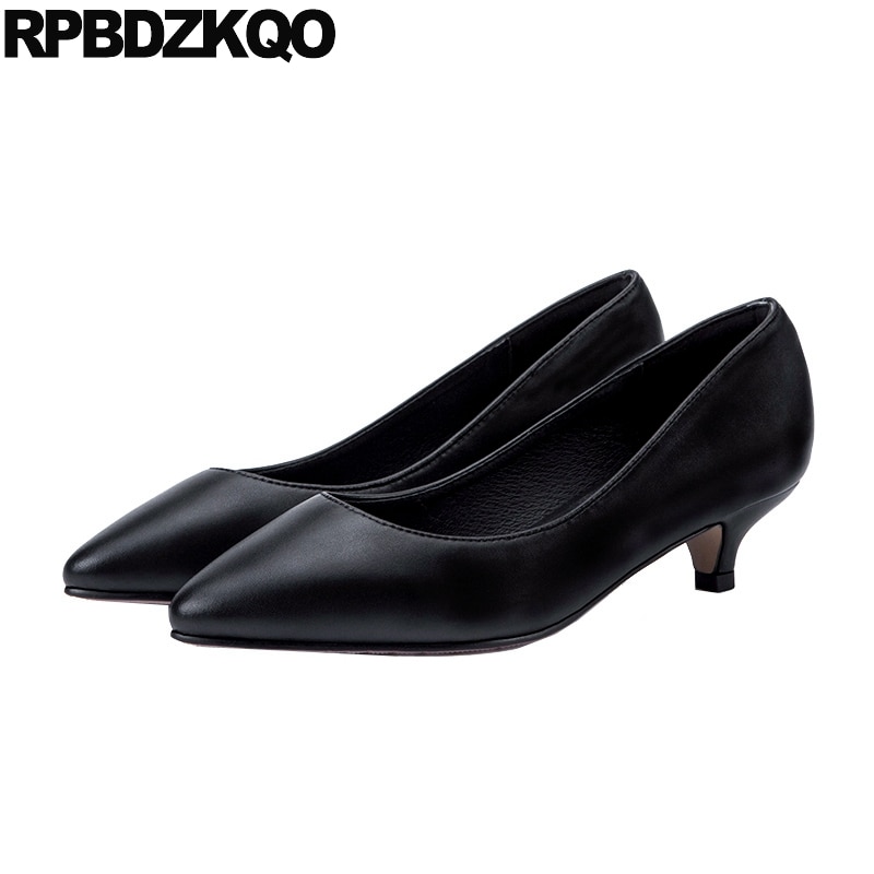 Weibliche 2019 frauen handgemachte größe 33 high heels damen niedrigen schuhe pumpen wein rot große mittel schwarz 10 42 12 44 kätzchen spitz