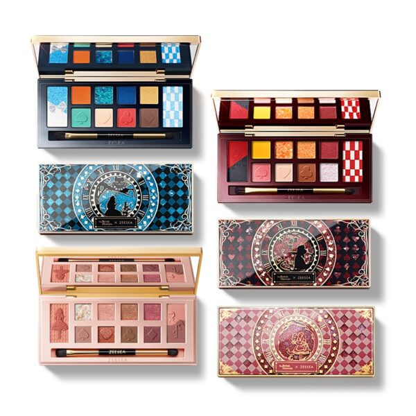 ZEESEA アイシャドウ Alice Lidschatten-palette Set 3 PCS