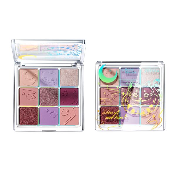 ZEESEA X Britischen Museum アイシャドウ Alice Im Wunderland 9 Farbe Lidschatten-palette Neue