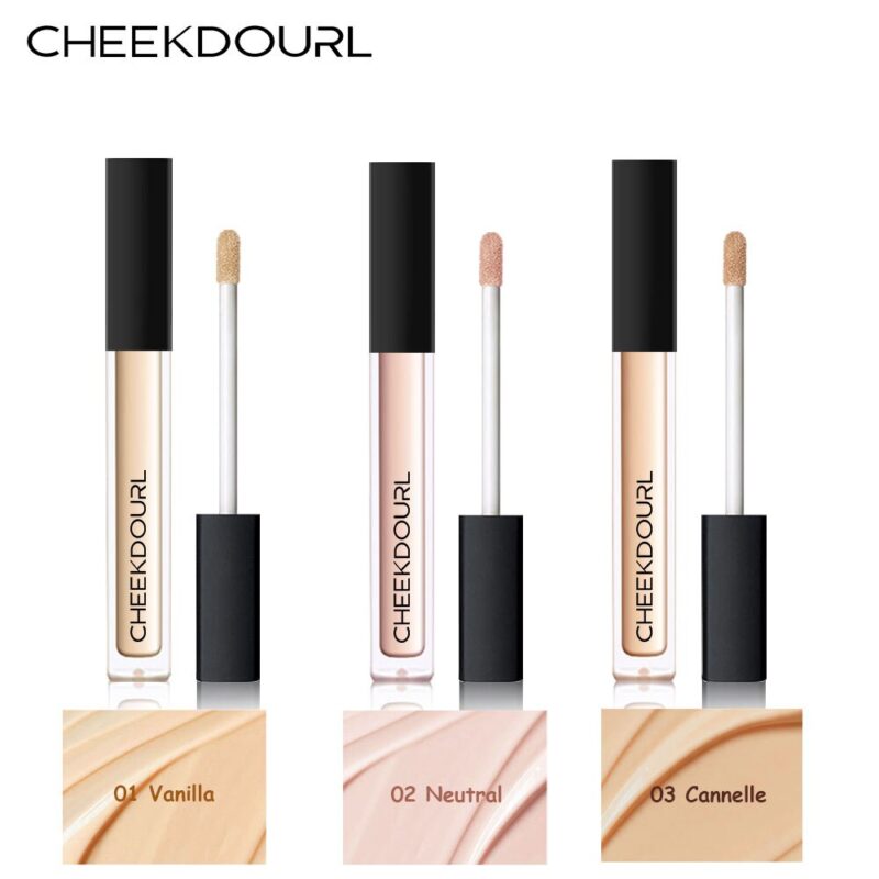 CHEEKDOURL Vollständige Abdeckung Wasserdichte Concealer Abdeckung Narben Akne Flüssigkeit Make-Up Augen Dunkle Kreis Creme Gesicht Corrector Concea – Bild 5