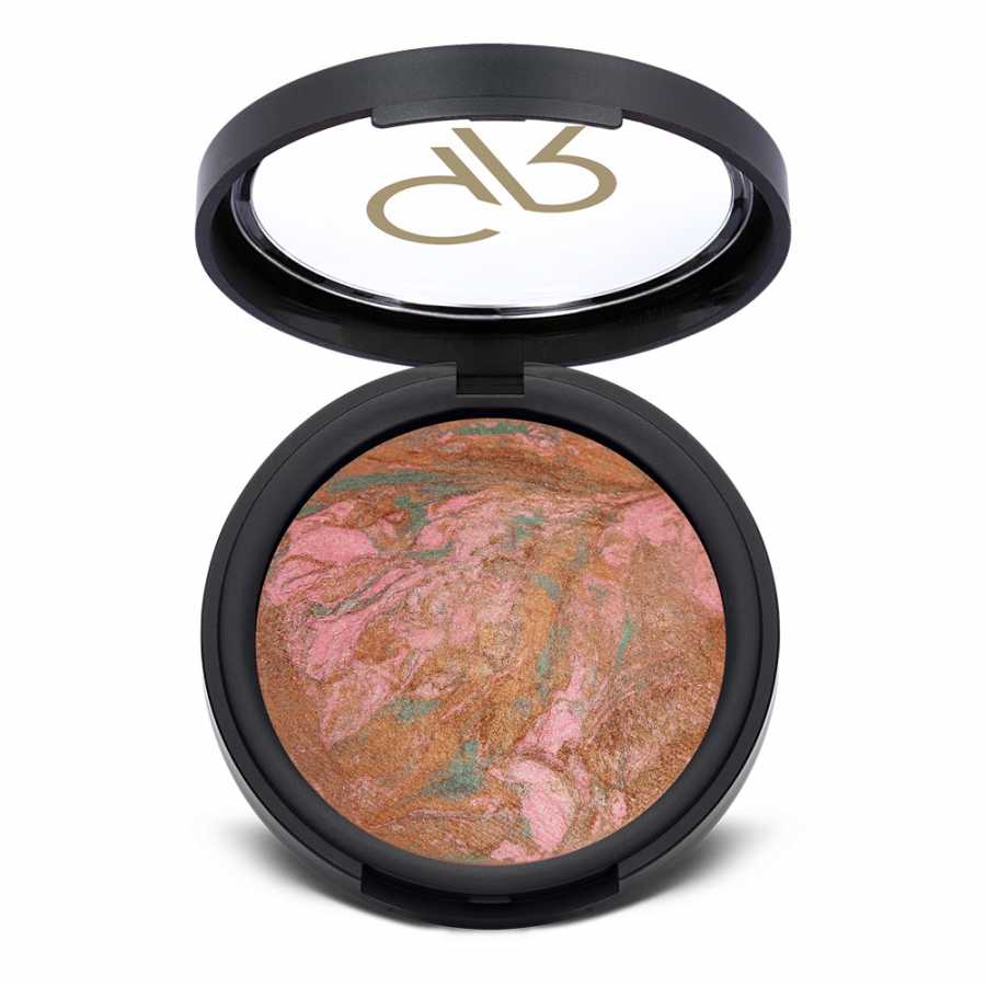 Goldene Rose Terrakotta Stardust Erröten Auf Leucht Terrakotta Erröten Gesicht Make-Up Schatten Higlight Bronzer – Bild 5