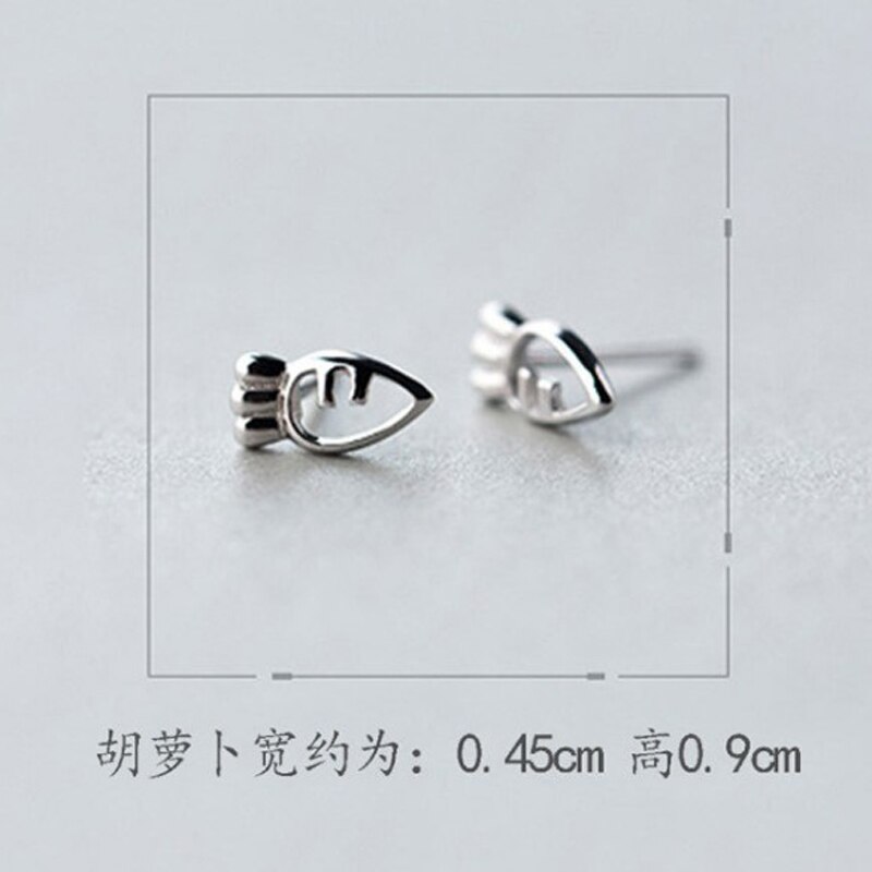 Mini Planeten Geweih Halloween Geist Ohr Studs Nicht-allergischen Nette Kleine Piercing Ohrring Tiny Ohr Schmuck für Frauen Mädchen Geschenk – Bild 6