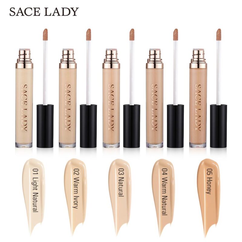 SACE DAME Flüssigkeit Concealer Creme Make-Up Volle Abdeckung Augen Dunkle Augenringe Machen Up Gesicht Corrector Basis Primer Kosmetik Großhandel – Bild 5